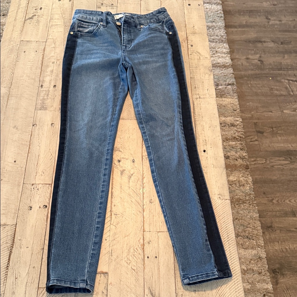 Harper Heritage Mid Rise Skinny Stretchy Classic Blue Women's Jeans‎ Size 25